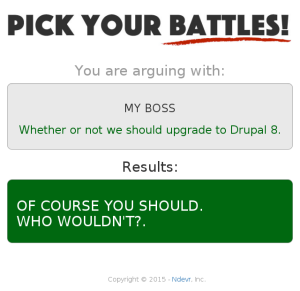 Upgrade to Drupal 8?