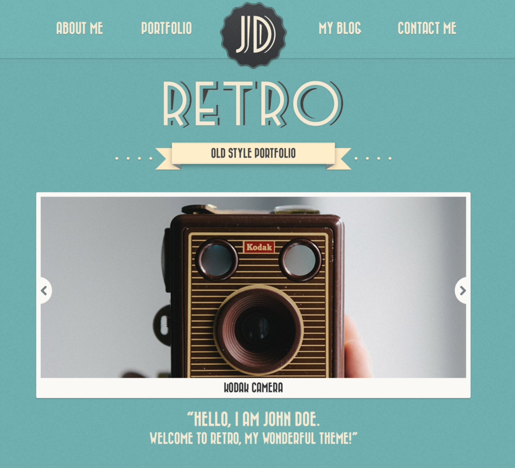Html Website Retro WordPress Retro Design: Breathe Nostalgia Into Your Website | Ndevr